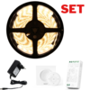 LED Strip 5 meter – Combinatie Set K2 – Warm Wit 3000K - 300LEDS