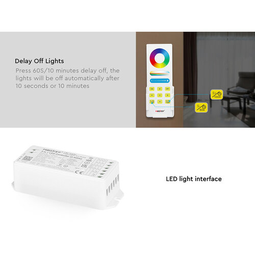 Milight / MiBoxer RGB/W/CCT 3in1 Smart LED controller set FUT043A+