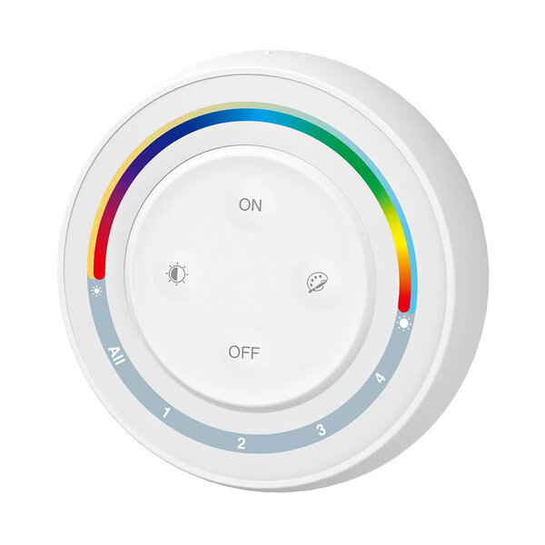 Milight / MiBoxer Wandpaneel dimmer en multi kleuren RGB/RGBW en RGB+CCT model Sunrise S2W+