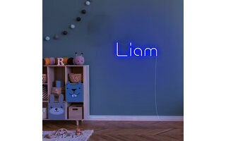 Neon Logo met LED Liam