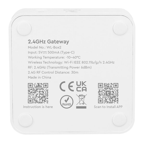 Milight / MiBoxer WiFi 2.4GHz Gateway WL-Box2 Tuya smart compatible