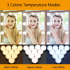 Make-up spiegel lampen LED - 10 stuks - Dimbaar