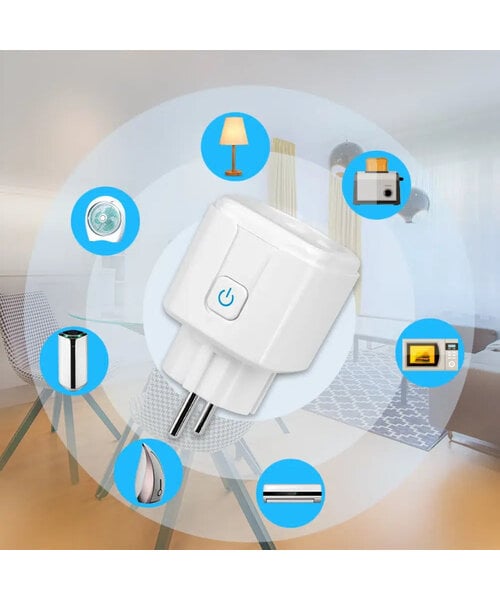 Milight / MiBoxer Wifi Smart plug - Bedien apparaten via App - Inclusief Bluetooth -Zwart