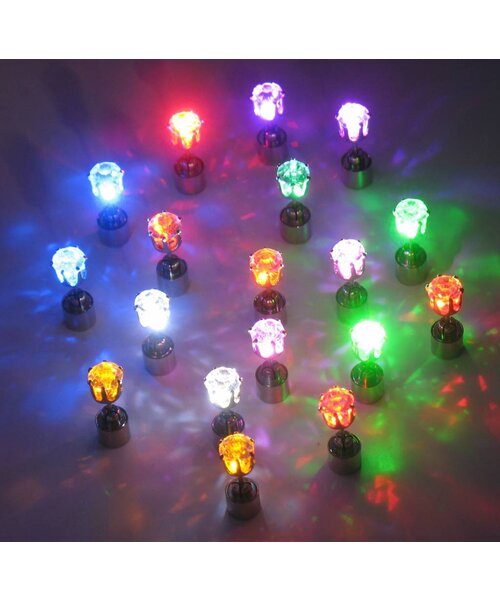 LED Oorbellen set in diverse kleuren
