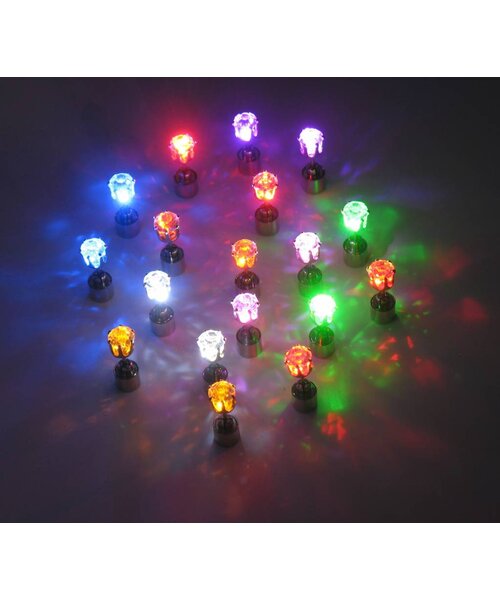 LED Oorbellen set in diverse kleuren