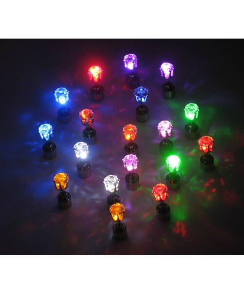 LED Oorbellen set in diverse kleuren