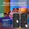 GLEDOPTO WLED Digitale LED Strip Controller met UART en Microfoon - ESP32 - Dynamische kleuren