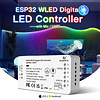 GLEDOPTO WLED Digitale LED Strip Controller met UART en Microfoon - ESP32 - Dynamische kleuren