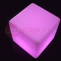 LED Kubus 30CM oplaadbaar met RGB Kleuren en IR Afstandsbediening