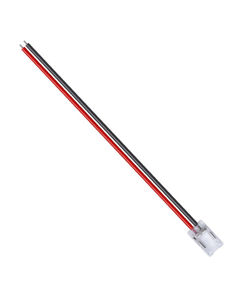 COB LED Strip connector naar draad voor 8mm 2 pins