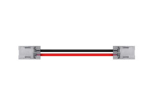 COB LED Strip connector met draad voor 8mm 2 pins