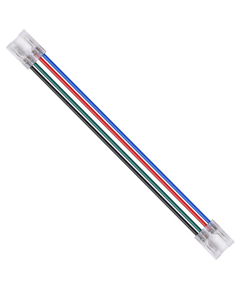 COB LED Strip connector met 15cm draad voor 12mm 4 pins