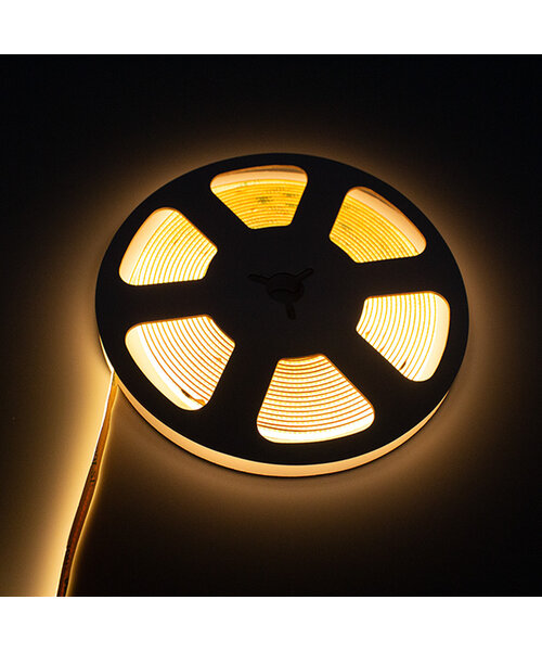 COB LED Strip Extra Warm Wit - 2700K - 5 meter - 24 Volt - IP54