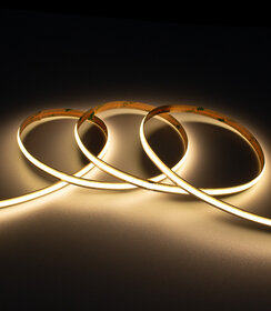 COB LED Strip Warm Wit - 3000K - 5 meter - 24 Volt - IP54