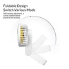 Orico Oplaadbare en opvouwbare ventilator - 3 standen - 2000mAh -  wit