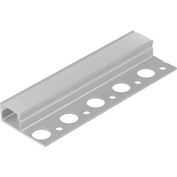 TOPMET Inbouw tegelprofiel 2 meter 12mm binnenmaat TILE12-180