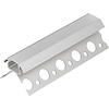 TOPMET Inbouw tegelprofiel buitenhoek 2 meter 12mm binnenmaat TILE12-270