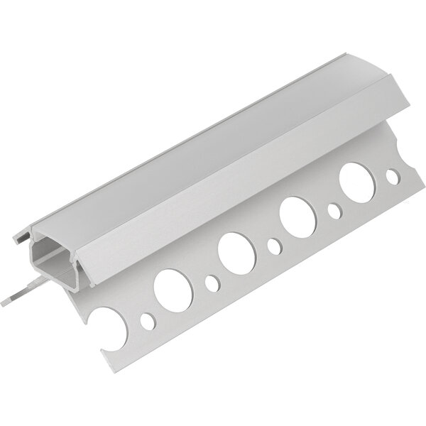 TOPMET Inbouw tegelprofiel buitenhoek 2 meter 12mm binnenmaat TILE12-270