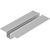 TOPMET Stucprofiel voor LEDstrips 2 meter 10mm binnenmaat HIDE10