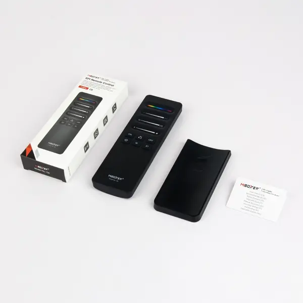 Milight / MiBoxer Afstandsbediening Zwart voor Digitale LEDStrip Controllers (SPI)