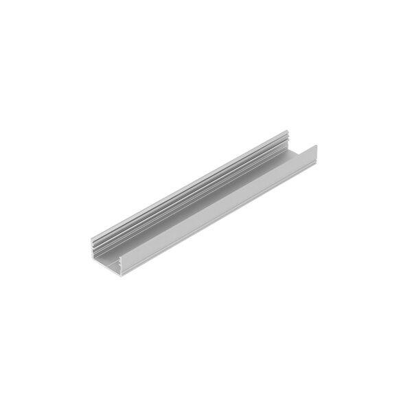 TOPMET Aluminium opbouw profiel 2 meter UNI14