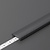 TOPMET Zwarte Click-Cover 2m voor 14mm TOPMET profielen