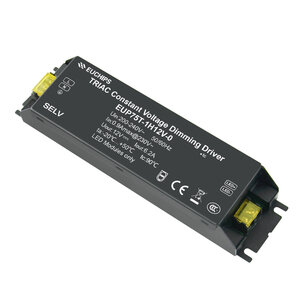 TRIAC dimbare led driver 12V 75W 6.2A