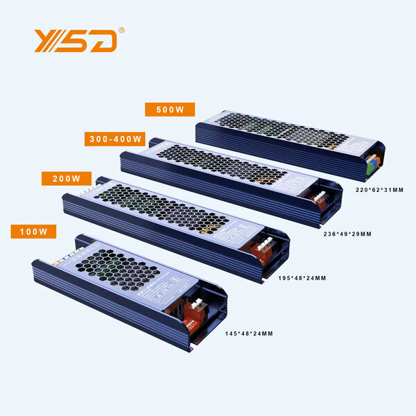 YSD Power Supplies YSD 24 Volt 8.5 Ampere 200 Watt intelligente LED Transformator