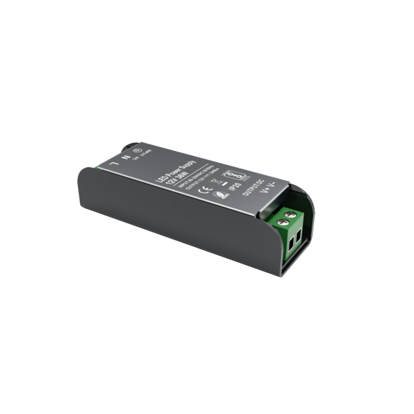 YSD Power Supplies YSD 12 Volt 3 Ampere 36 Watt Slimline LED Transformator Metaal