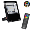 Milight / MiBoxer 20 Watt LED RGB+CCT Floodlight met 4 zone remote Zwart