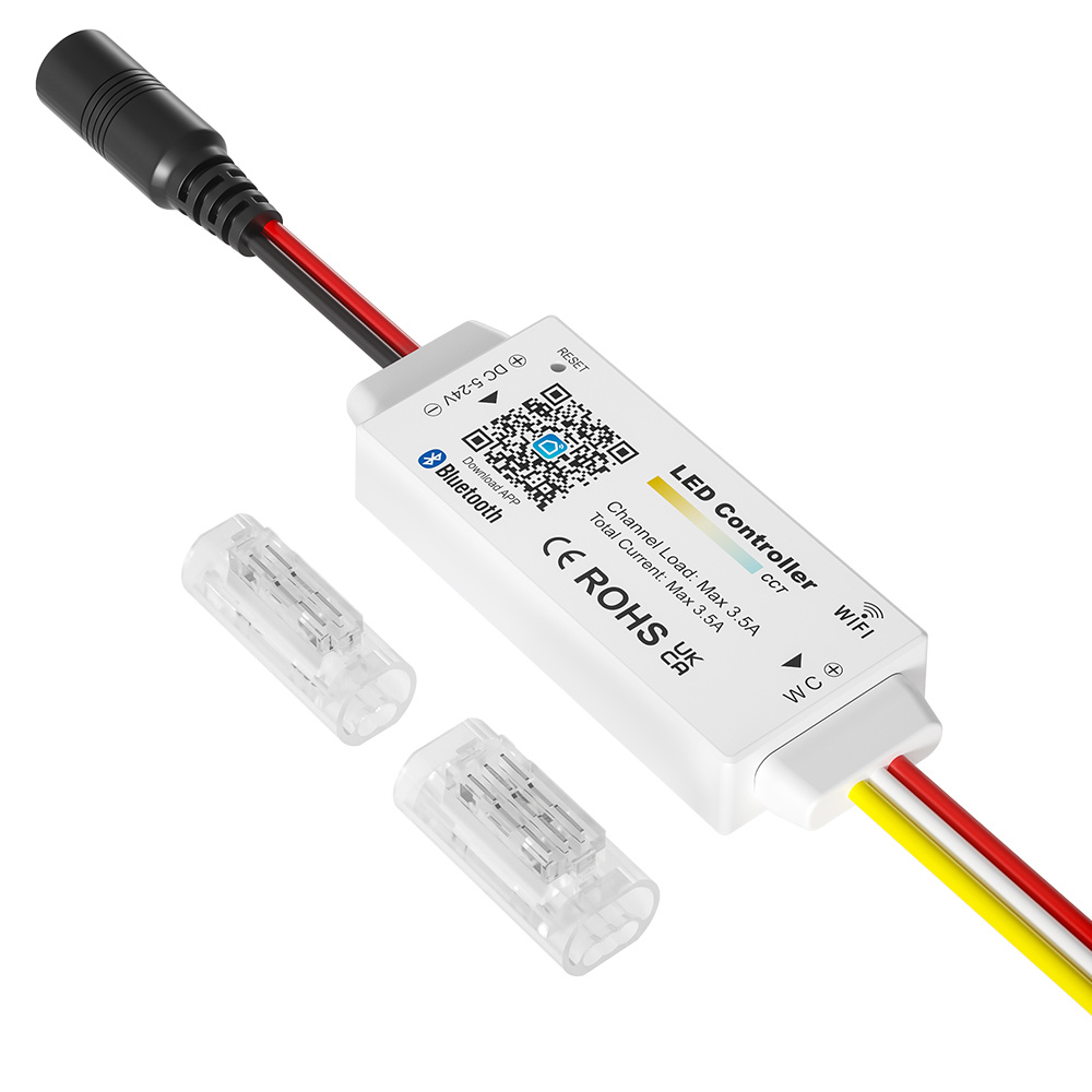 Mini WiFi + Bluetooth controller Dual White