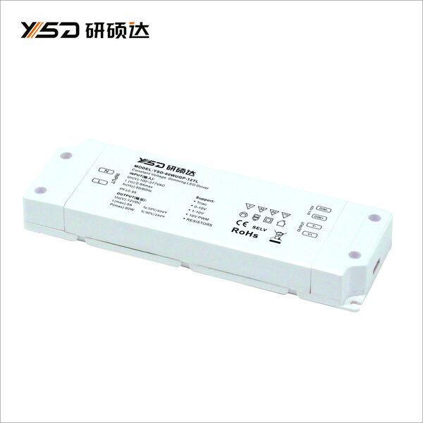YSD Power Supplies YSD 12 Volt 5 Ampere 60 Watt 5in1 Dimbare LED Transformator