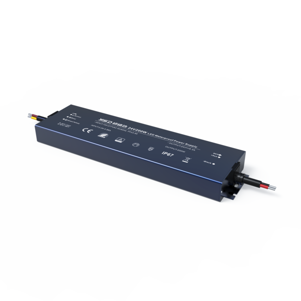 YSD Power Supplies YSD 24 Volt 8.5 Ampere 200 Watt Waterdichte LED transformator