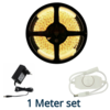 1 Meter Extra Warmwit 2500K LEDStrip Set Compleet met dimmer