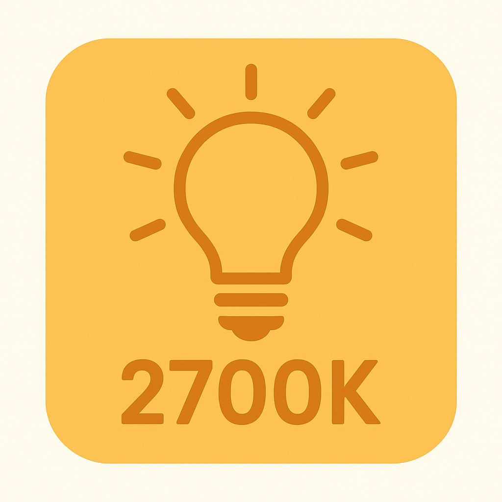 2700K Extra warm wit