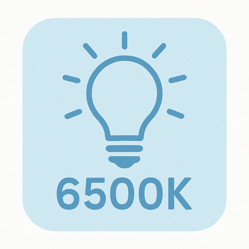 6500K Koud wit
