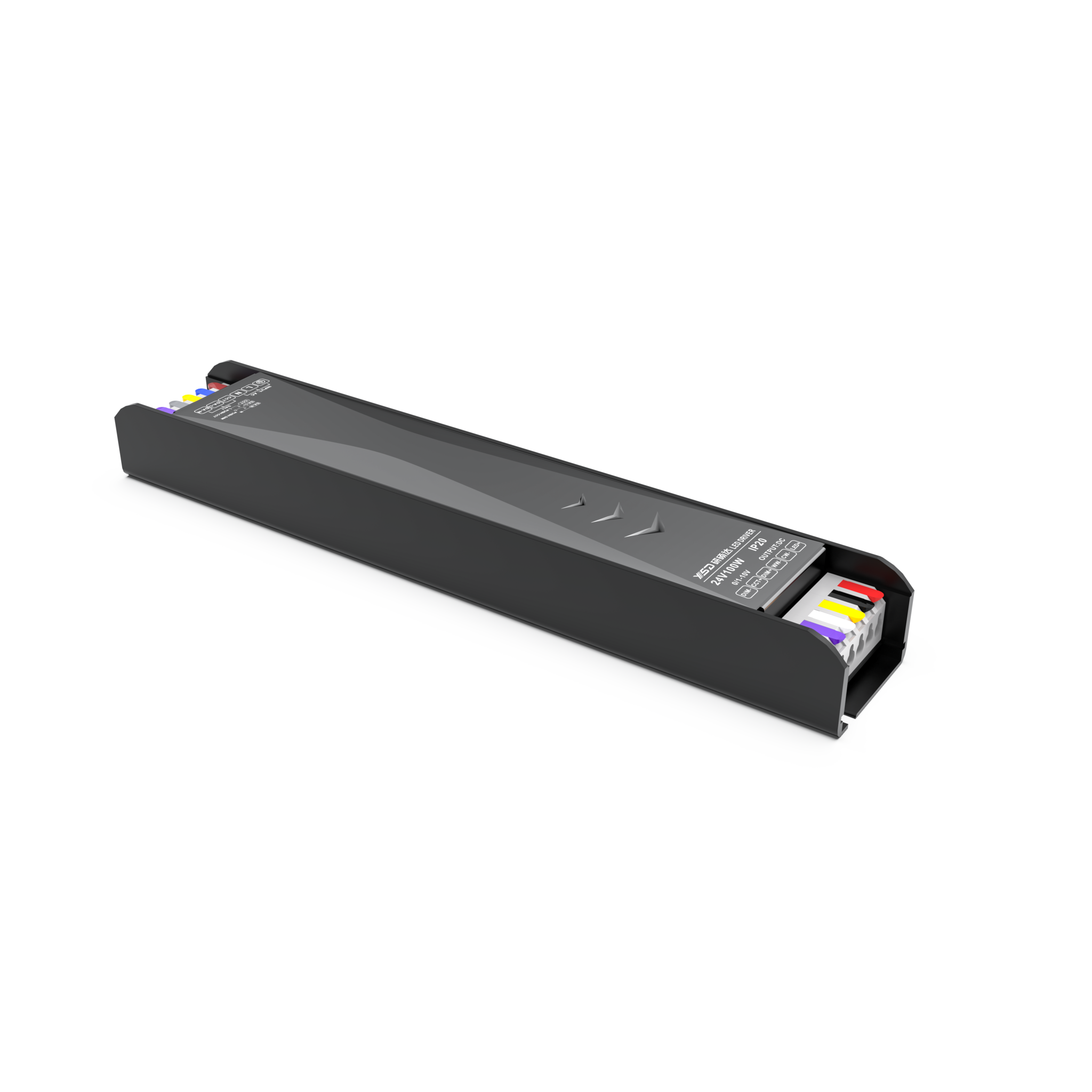 YSD 12 Volt 100 Watt DALI2 DT6 / DT8 0-10v en PushDim  Dimbare LED Driver