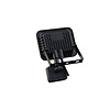 20 Watt LED Floodlight met instelbare Sensor Helderwit 4000k Slimline