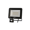50 Watt LED Floodlight met instelbare Sensor Helderwit 4000k Slimline