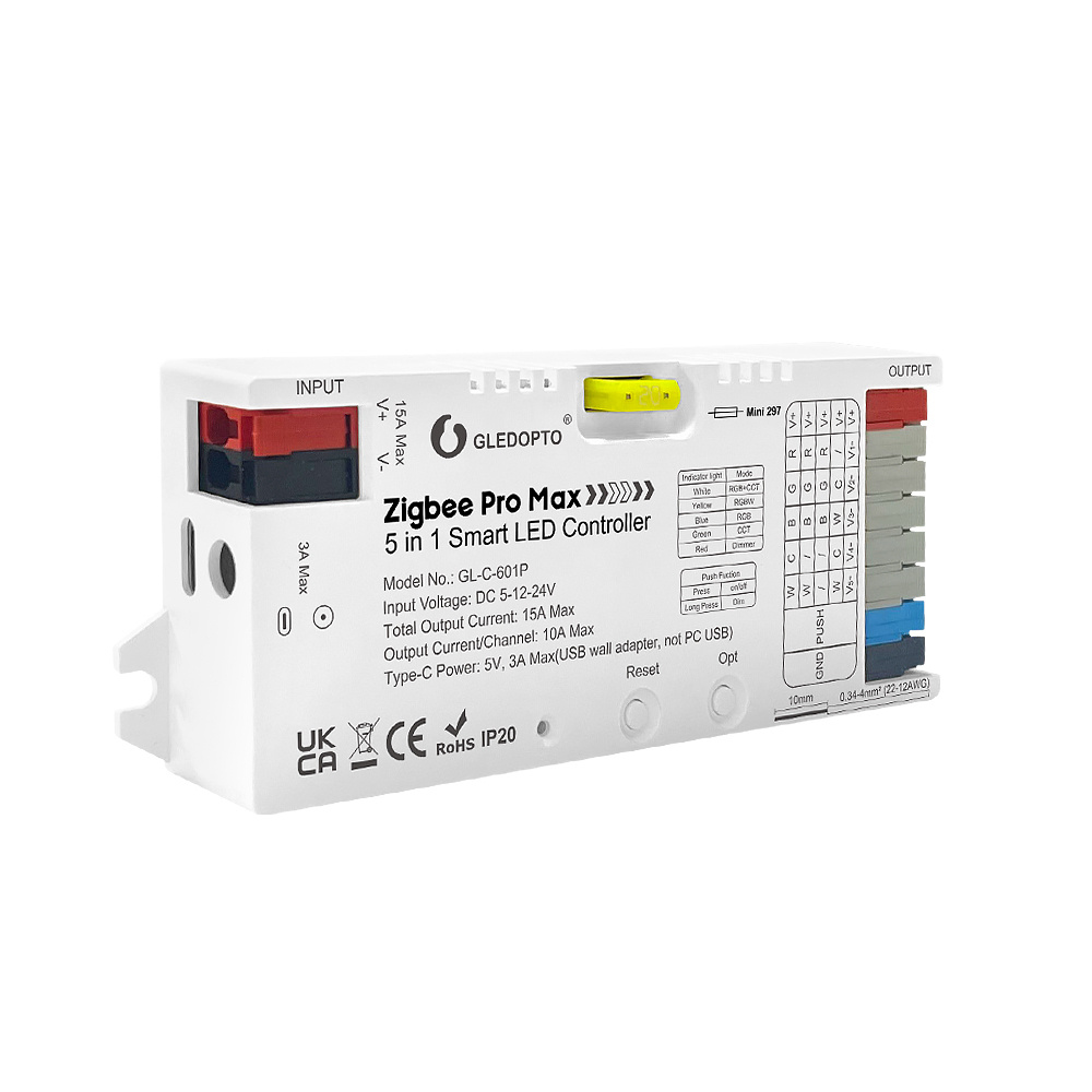 High End Zigbee 5in1 PRO MAX Controller GL-C-601P