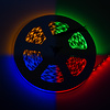 LEDStrip 7,5 Meter RGB + Amber 60 LED/m 10mm 24 Volt IP20