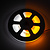 LEDStrip 1 meter DualWhite 1800k - 6500k instelbaar 320 LED/m 24 Volt IP20