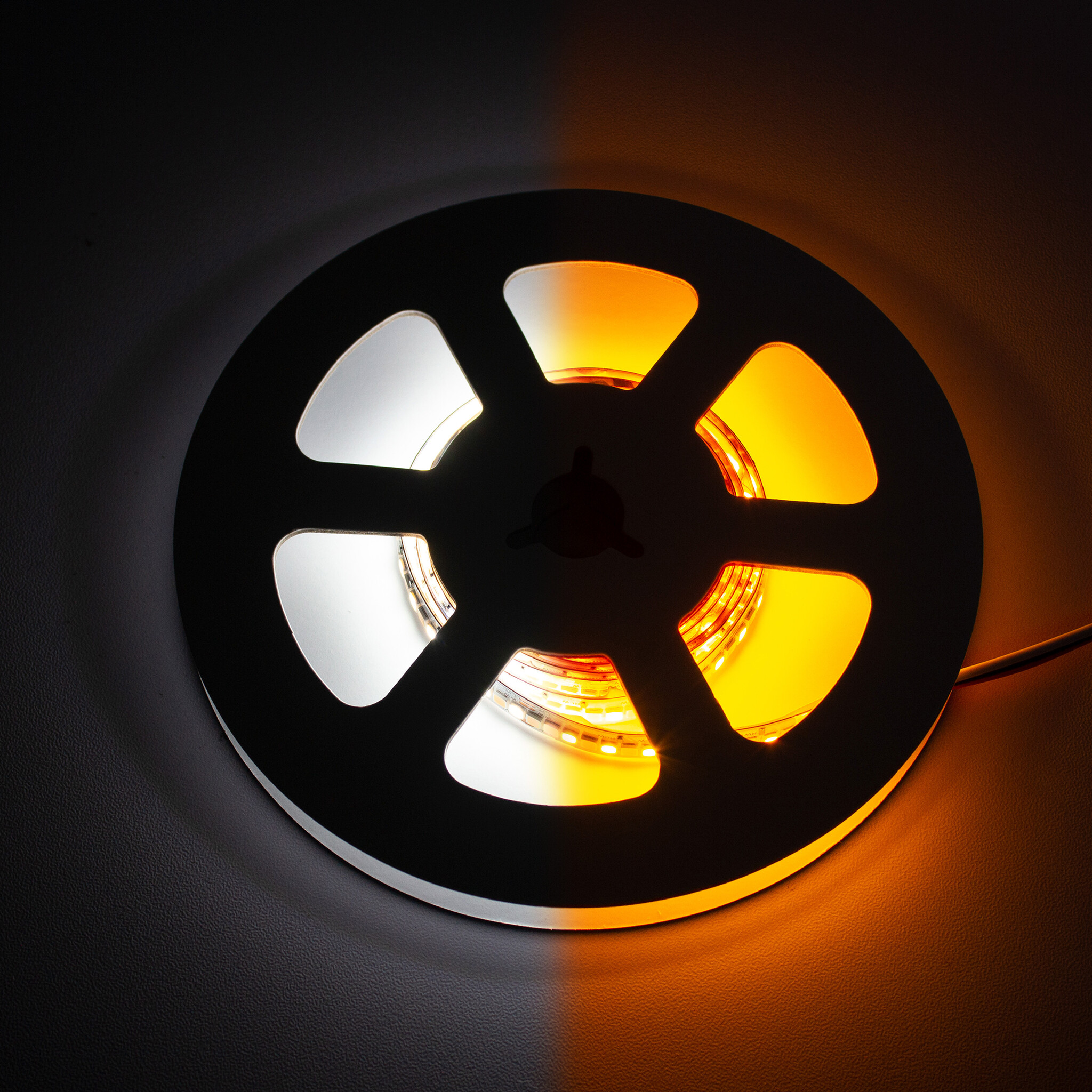 LEDStrip 1 meter DualWhite 1800k - 6500k instelbaar 320 LED/m 24 Volt IP20