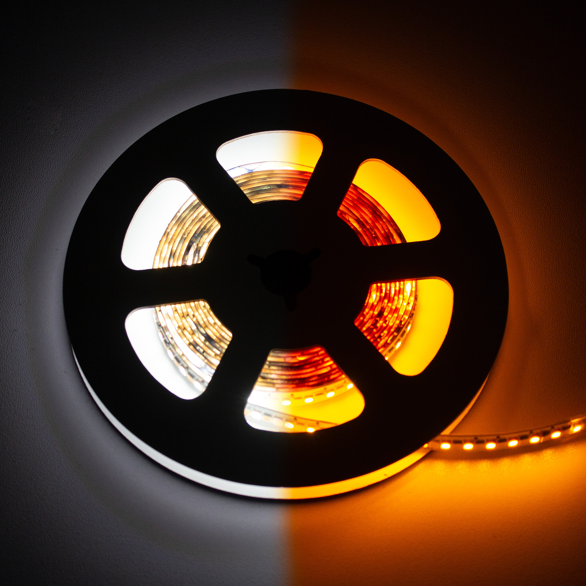 LEDStrip 2,5 meter DualWhite 1800k - 6500k instelbaar 320 LED/m 24 Volt IP20