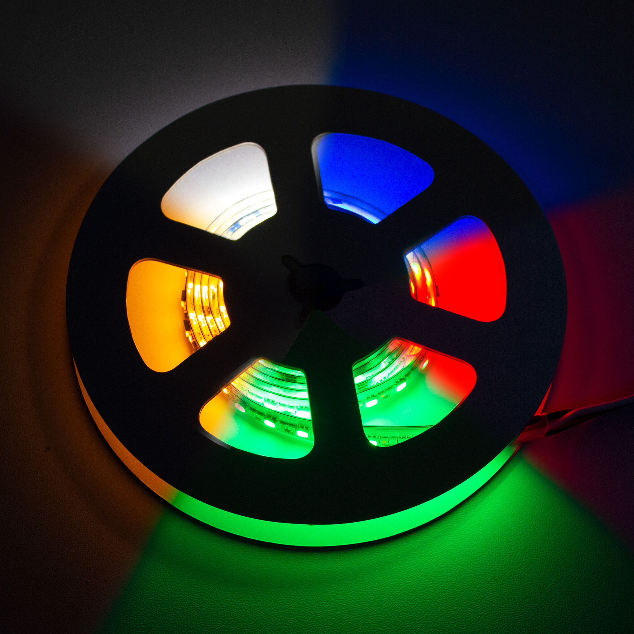 LEDStrip 1 meter RGB + 1800k - 6500k instelbaar 336 LED/m 24 Volt IP20