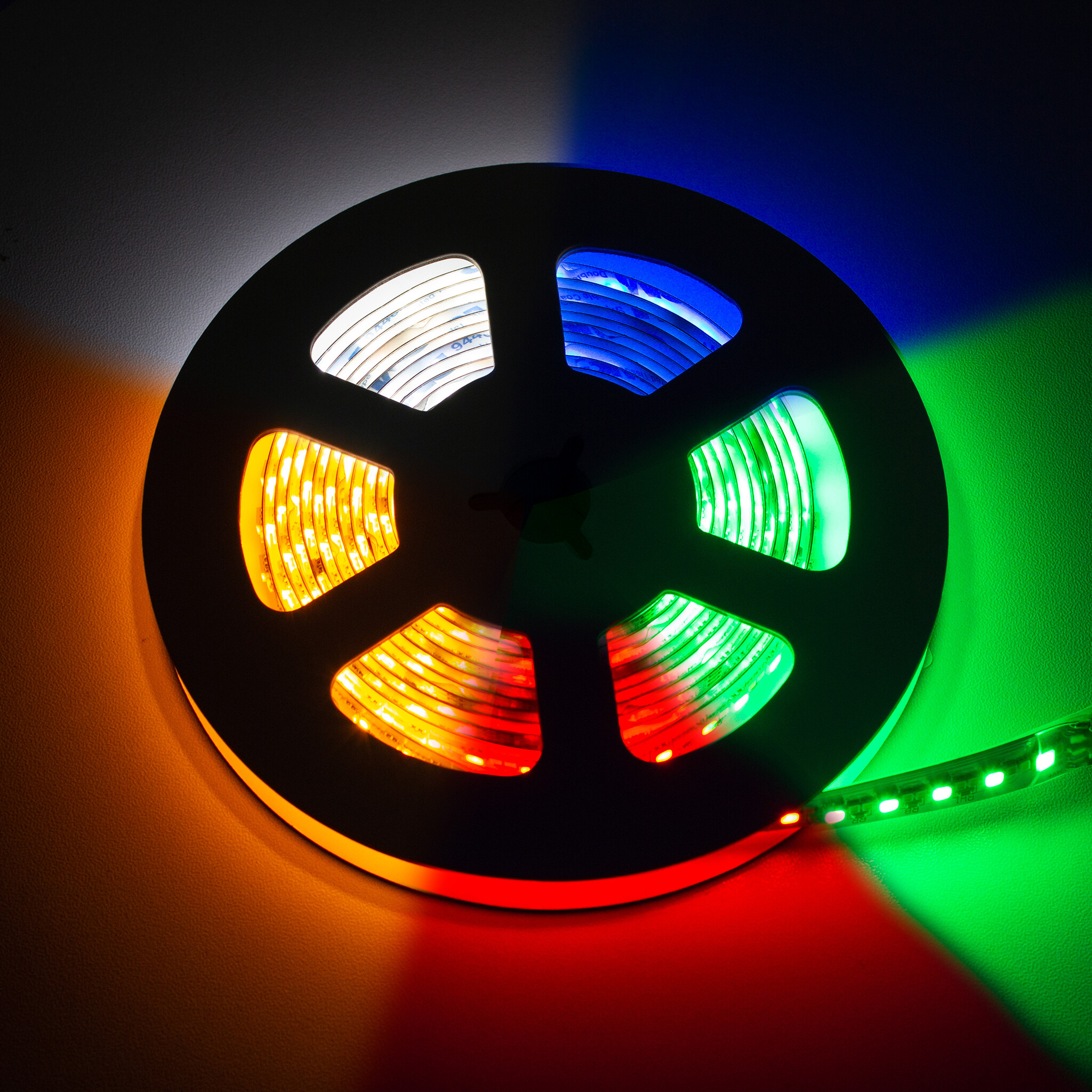 LEDStrip 2,5 meter RGB + 1800k - 6500k instelbaar 336 LED/m 24 Volt IP20
