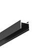 TOPMET 3M profiel 14mm binnenmaat HOOD14 zwart