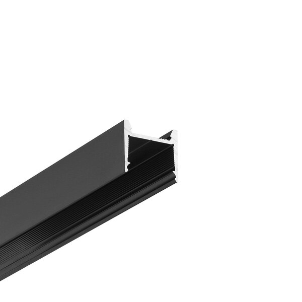 TOPMET 3M profiel 14mm binnenmaat HOOD14 zwart