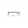 TOPMET Zwarte Click-Cover 3m voor 14mm TOPMET profielen