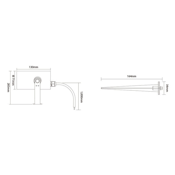 Milight / MiBoxer MiBoxer 12 Watt 2.4GHz LED Tuinspot RGB + 2700k - 6500k 230v